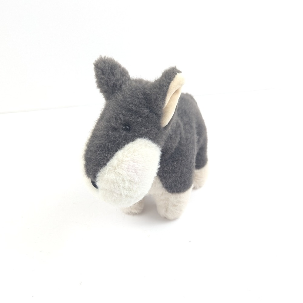 Douglas Wayne Wolf Plush 6" Gray White‎ Stuffed Animal Mini Puppy Toy